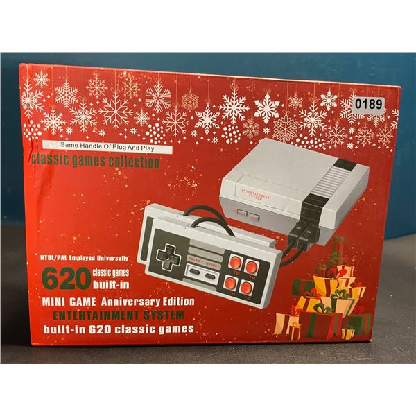 Lot of 1 Mini Game Anniversary Edition Entertainment System - 620 Classic/Retro Games Built-In
