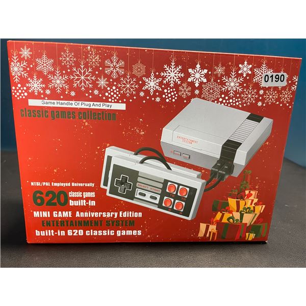 Lot of 1 Mini Game Anniversary Edition Entertainment System - 620 Classic/Retro Games Built-In
