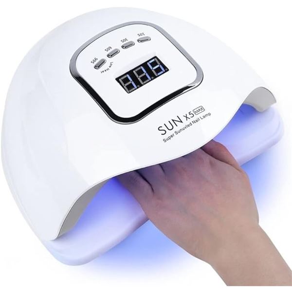 Lot of 1 Professional Gel Nail Polish LED/UV Nail Dryer Lamp - Cures/Dries Gel Nail Polish