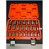 Image 1 : Lot of 1 Hex-Head Multispline Screw and Bolt Extractor Tool Set - 25PCS