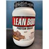 Image 1 : Lot of 1 Tub of Lean Body Protein Shake Powder - Chocolate - 2.47lbs