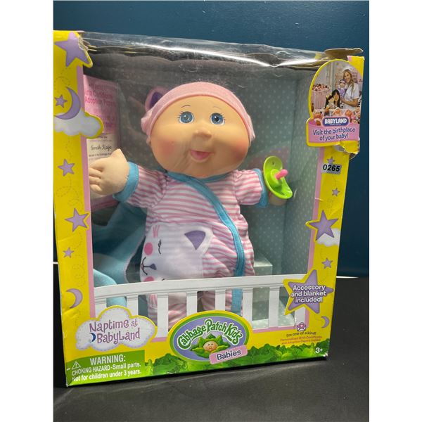 Lot of 1 Cabbage Patch Kids Naptime at Babyland Baby Doll