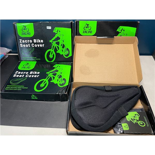 Lot of 4 Zacro Bike Seat Covers