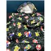 Image 1 : Lot of 1 Wearable Hoodie Blanket - "Snuggie Style" - Super Mario Bros Design - Youth Sizing