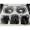 Image 3 : Lot of 1 GoodRun Jeep Wrangler LED Halo Headlights Set + 4in Fog Lights Set - Brand New!