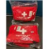 Image 1 : Lot of 2 First Aid Kits - 180PCs each