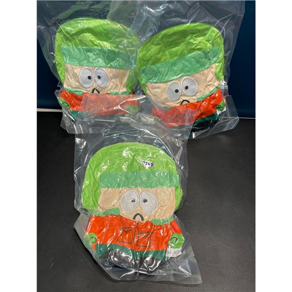 Lot of 3 South Park Plushies