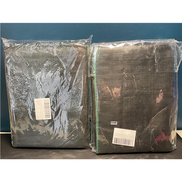 Lot of 2 Packs of Weed Barrier/Heavy Duty Fabric for Landscapes/Lawns - 49FT each pack