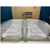 Image 3 : Lot of 1 2pack Set of Plastic Refrigerator Organizer Bins/Pull-Out Drawer Containers - Stackable
