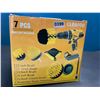 Image 1 : Lot of 1 7PC Drill Brush Cleaning Attachment Set