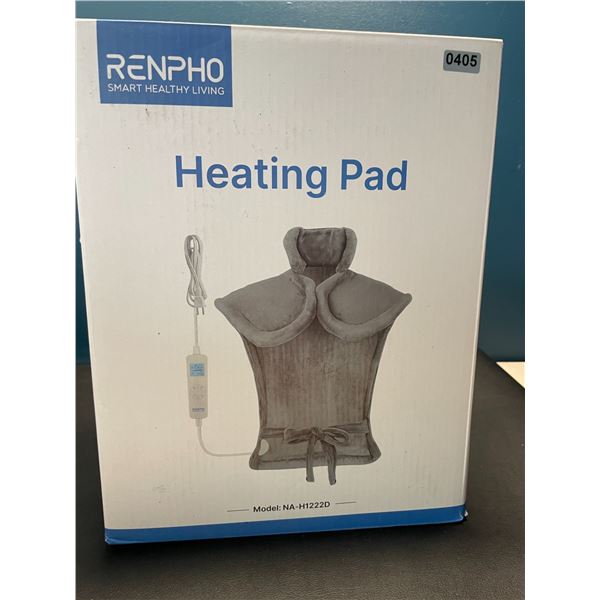 Lot of 1 Renpho Body Heating Pad - Wearable Heat Pad for Neck/Back & Shoulders
