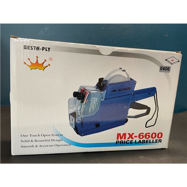 Lot of 1 MX-6600 Price Labeller Gun - Brand New!