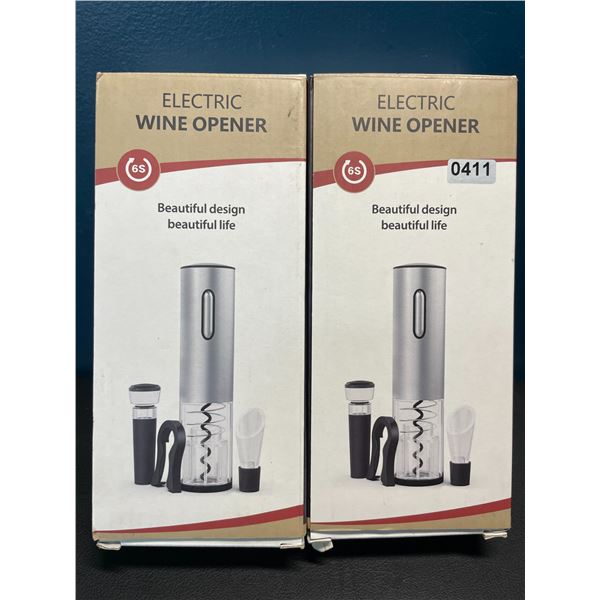 Lot of 2 Electric Wine Openers - Brand New!