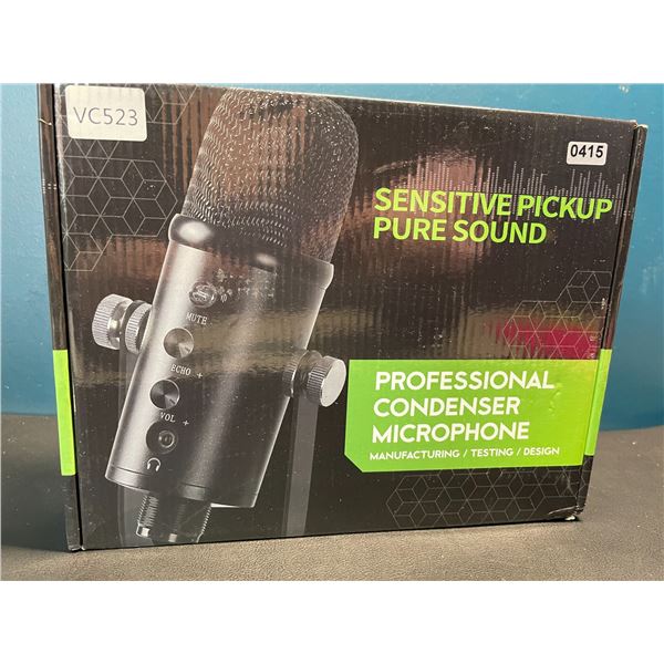 Lot of 1 Eklevor Professional USB Condenser Microphone - Brand New!