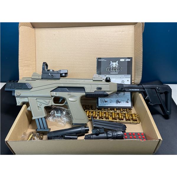 Lot of 1 Arctic Fox Eva Gun 05 Glock Shell Ejection Pistol/Rifle Toy