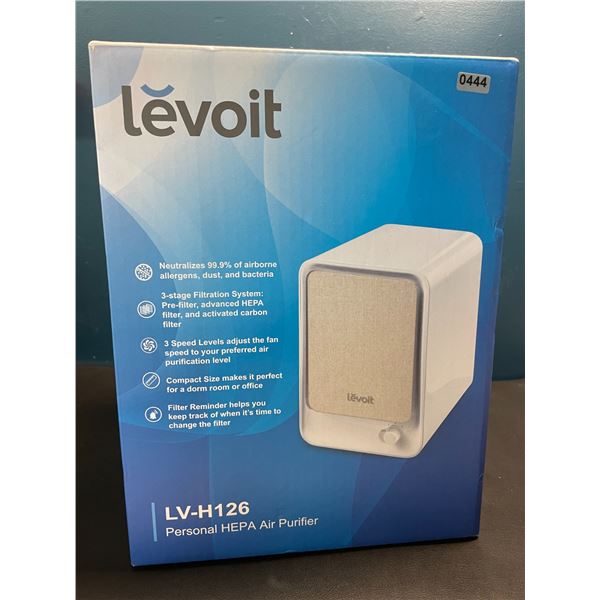 Lot of 1 Levoit Personal HEPA  Air Purifier - Captures Allergens, Smoke, Dust, Pollen, Pet Dander