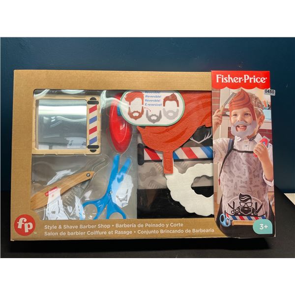 Lot of 1 Fisher Price - Style & Shave Barber Shop Toy Set
