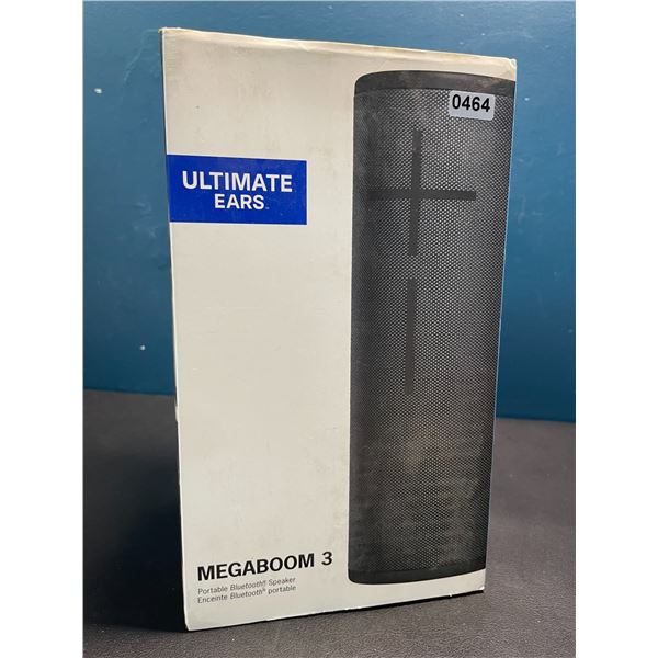 Lot of 1 Ultimate Ears MEGABOOM 3 Portable Bluetooth Waterproof Speaker - NEW SEALED!!