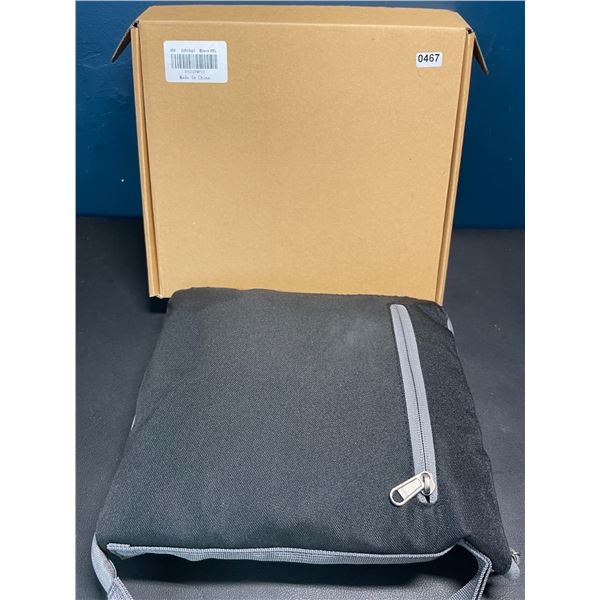 Lot of 1 Foldable/Storable Duffle Bag - Black - 65L Large Capacity