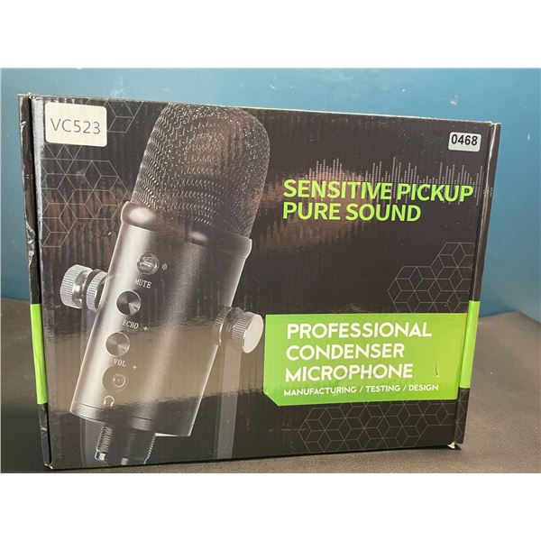 Lot of 1 Eklevor Professional USB Condenser Microphone - Brand New!