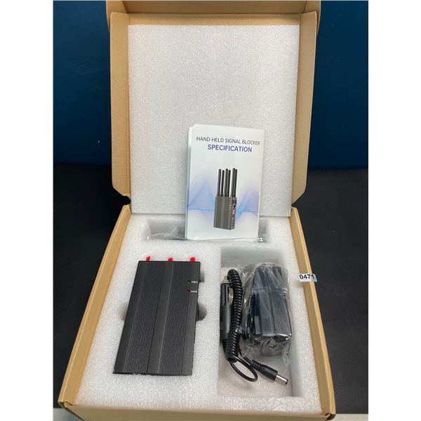 Lot of 1 Hand-Held Signal Blocker