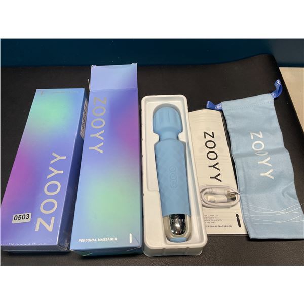 Lot of 2 Zooyy Rechargeable Personal Massagers/Adult Sex Toys for Women - Quiet & Waterpoof