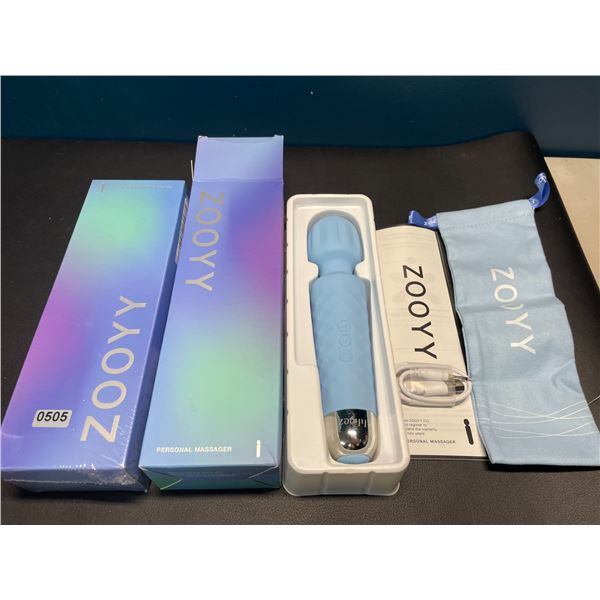Lot of 2 Zooyy Rechargeable Personal Massagers/Adult Sex Toys for Women - Quiet & Waterpoof