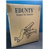 Image 2 : Lot of 1 Edunty Fitness Stepper w/ Resistance Bands for Exercise - Brand New Sealed!
