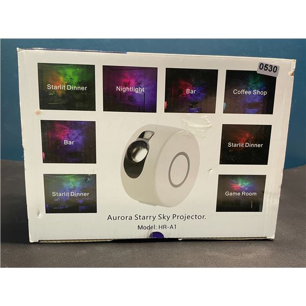 Lot of 1 Aurora Star Galaxy Projector/Starry Night Light Projector