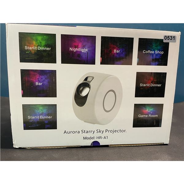 Lot of 1 Aurora Star Galaxy Projector/Starry Night Light Projector