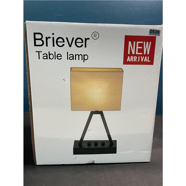 Lot of 1 Briever Table Lamp