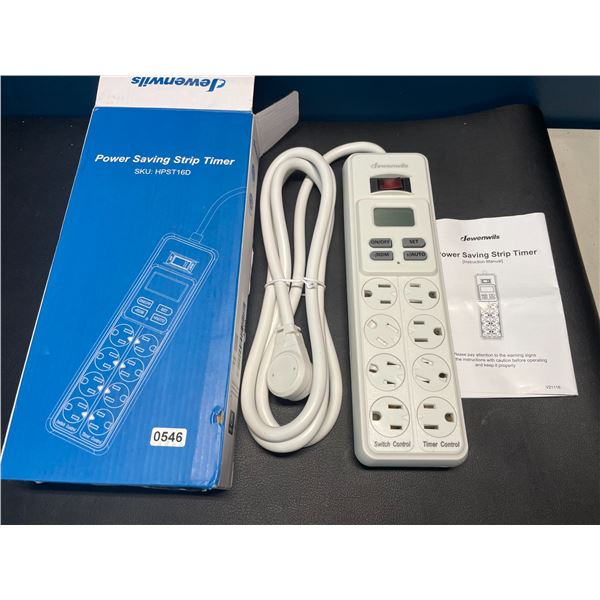 Lot of 1 Multi-Outlet Power Saving Strip Timer