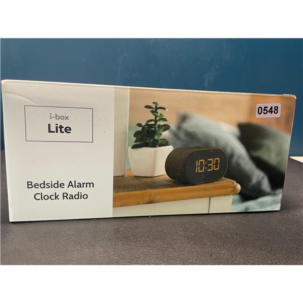 Lot of 1 i-box Lite Bedside Alarm Clock Radio