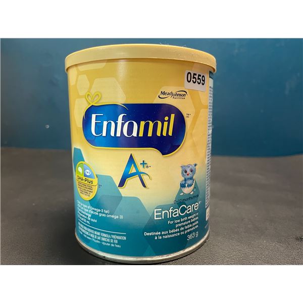Lot of 1 Can of Enfamil A+ Enfacare Formula - 363G