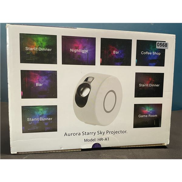 Lot of 1 Aurora Star Galaxy Projector/Starry Night Light Projector