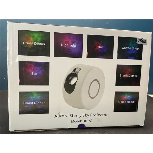 Lot of 1 Aurora Star Galaxy Projector/Starry Night Light Projector