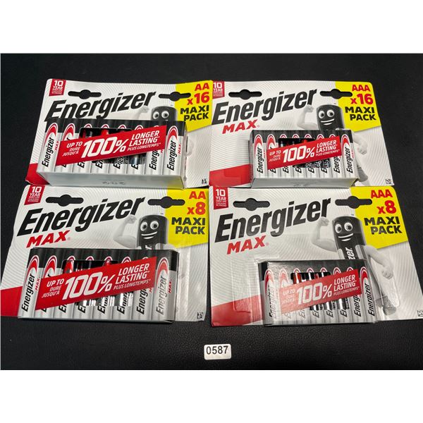Lot of 1 Energizer MAX Batteries Combo Pack - Includes 24 AA and 24 AAA Batteries! - 48 Total!