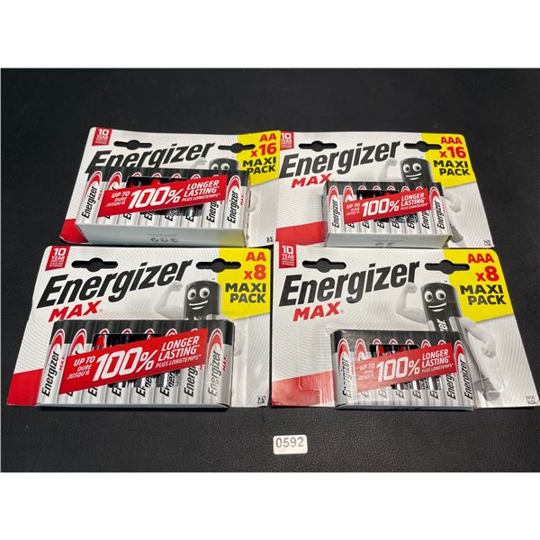 Lot of 1 Energizer MAX Batteries Combo Pack - Includes 24 AA and 24 AAA Batteries! - 48 Total!