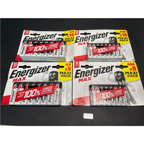 Lot of 1 Energizer MAX Batteries Combo Pack - Includes 24 AA and 24 AAA Batteries! - 48 Total!