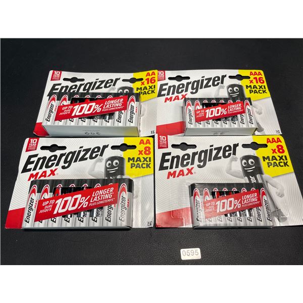 Lot of 1 Energizer MAX Batteries Combo Pack - Includes 24 AA and 24 AAA Batteries! - 48 Total!