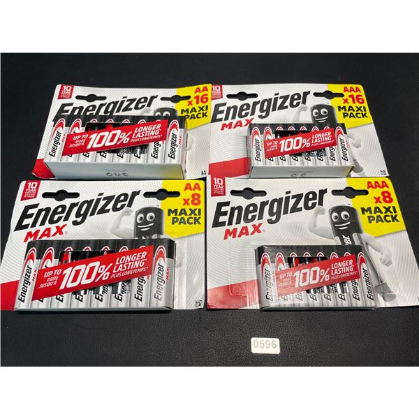 Lot of 1 Energizer MAX Batteries Combo Pack - Includes 24 AA and 24 AAA Batteries! - 48 Total!