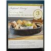 Image 1 : Lot of 1 Inspired Living Serving Set - 3PCS