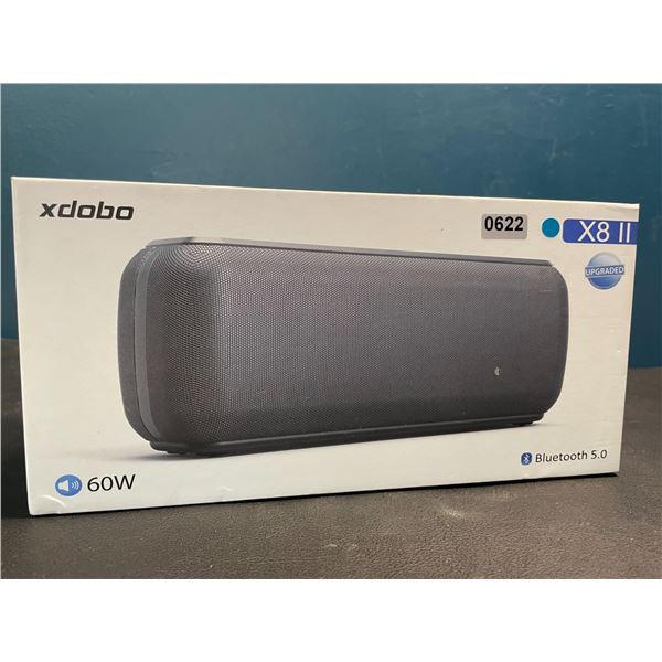 Lot of 1 Xdobo X8 II 60W Portable Bluetooth Speaker - BRAND NEW!