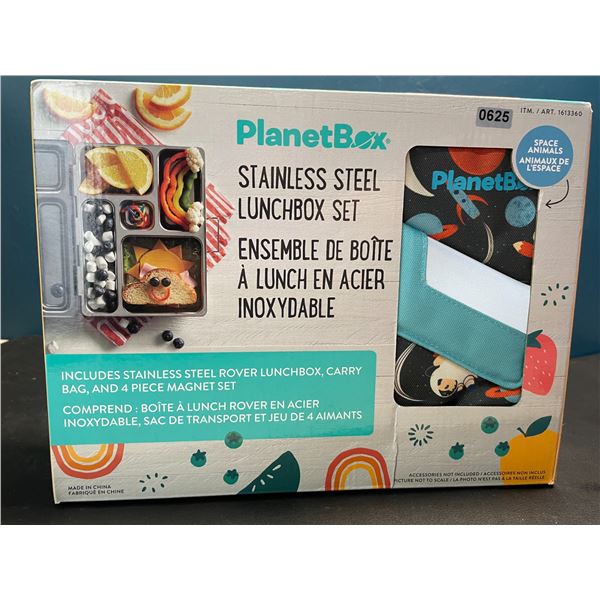 Lot of 1 PlanetBox Stainless Steel Lunchbox Kit