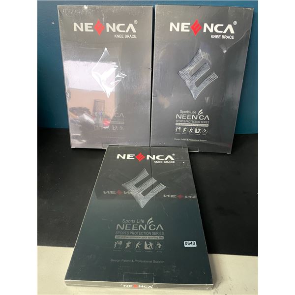 Lot of 3 Neenca Knee Braces - Size 3XL