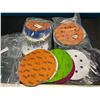 Image 2 : Lot of 3 Multi-Packs of Assorted Grit 5-inch Sanding Discs - 20PCS per pack/60 total