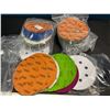 Image 2 : Lot of 3 Multi-Packs of Assorted Grit 5-inch Sanding Discs - 20PCS per pack/60 total