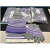 Image 1 : Lot of 4 Packs of Big Kids Hat, Scarf & Winter Gloves Sets