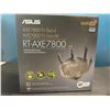 Image 1 : Lot of 1 ASUS AXE7800 Tri-Band Performance WiFi 6e Router