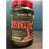 Image 1 : Lot of 1 Tub of AllMax Pure Whey Protein Isolate - ISOFLEX - Chocolate - 2lb Tub